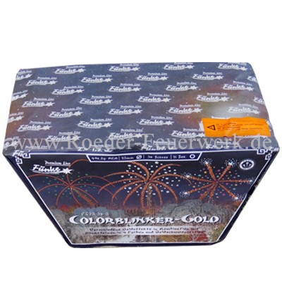 Colorblinker-Gold (FC25-36-5) Batteriefeuerwerk funke