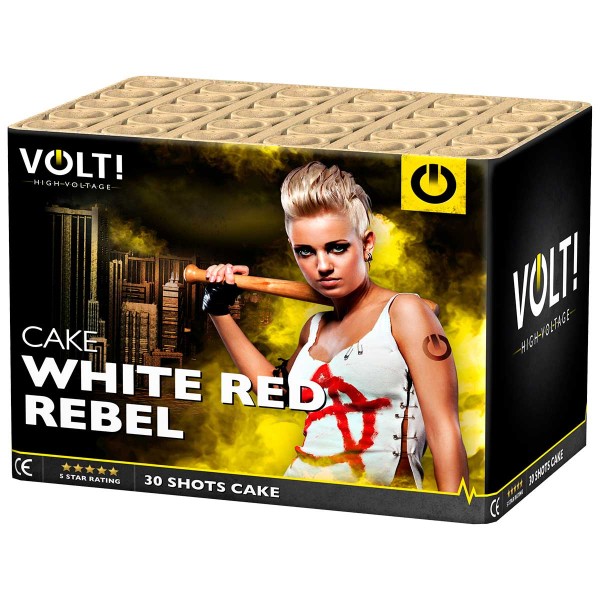 Feuerwerkskörper White Red Rebel von VOLT online kaufen