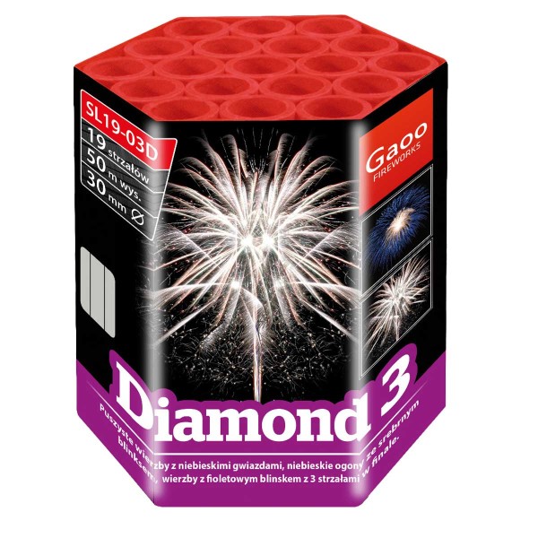 Diamond 3 Batteriefeuerwerk Gaoo