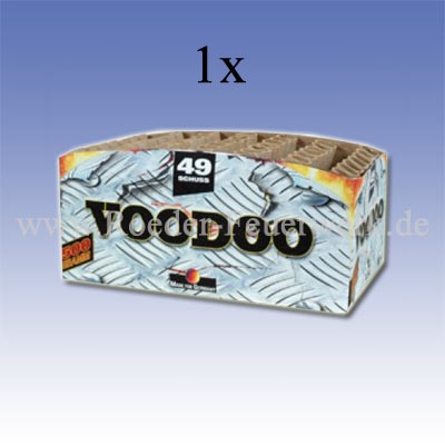 Voodoo 1er- Kiste Batteriefeuerwerk Lesli Feuerwerk