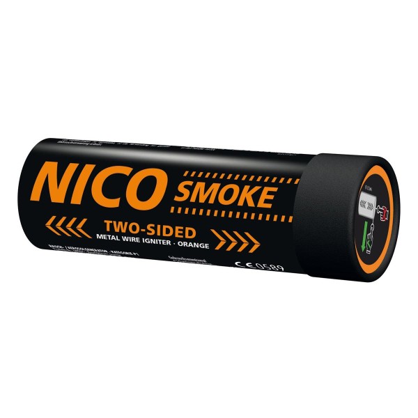 Nico Smoke Two-Sided 50s orange mit Reißzünder im Feuerwerkshop kaufen