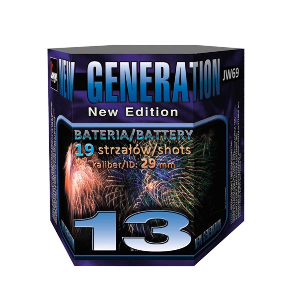 New Generation 13 Kategorie F3 Batteriefeuerwerk Jorge Feuerwerk