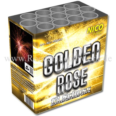 Golden Rose Batteriefeuerwerk nico Feuerwerk