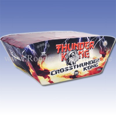 Cross Thunder Kong 1er- Kiste Batteriefeuerwerk Lesli Feuerwerk