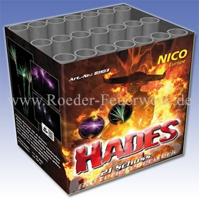 Hades Batteriefeuerwerk nico Feuerwerk