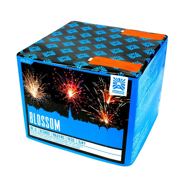 Argento Blossom Feuerwerksbatterie mit hochwertigen Effekten