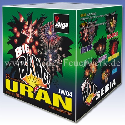 Uran Batteriefeuerwerk Jorge Feuerwerk