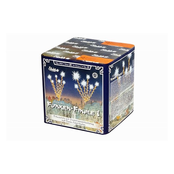 Salutbatterie Funken-Finale 1 von Funke Fireworks bestellen bei Röder Feuerwerk