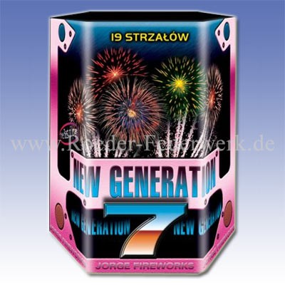 New Generation 7 Batteriefeuerwerk Jorge Feuerwerk