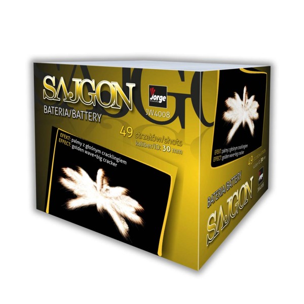 Sajgon Kategorie F3 Batteriefeuerwerk Jorge Feuerwerk