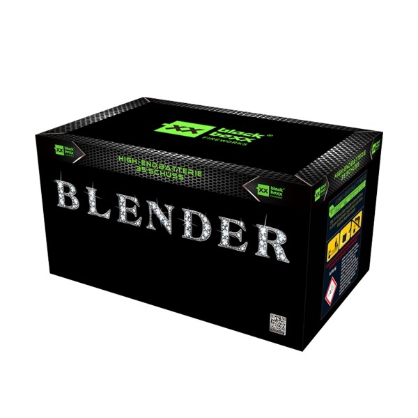 Blender Batteriefeuerwerk Blackboxx Fireworks