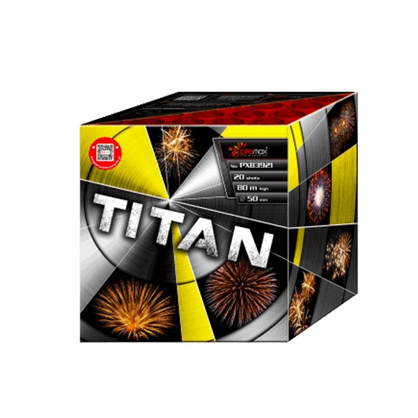 Titan Kategorie F3 Batteriefeuerwerk Piromax