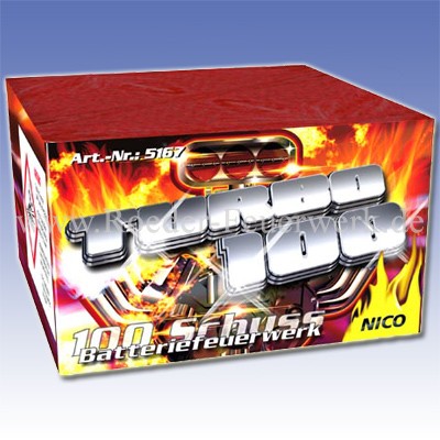 Turbo 100 Batteriefeuerwerk nico Feuerwerk