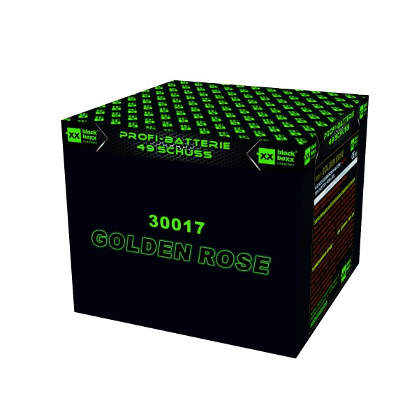 Golden Rose Kategorie F3 Batteriefeuerwerk Blackboxx Fireworks