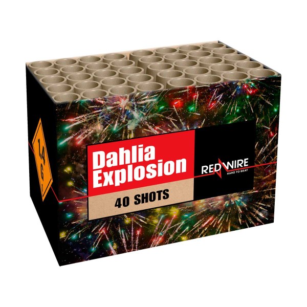 Dahlia Explosion Verbundfeuerwerk Lesli Feuerwerk