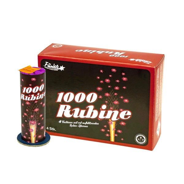 Funke Feuerwerk 1000 Rubine F3 Feuerwerk